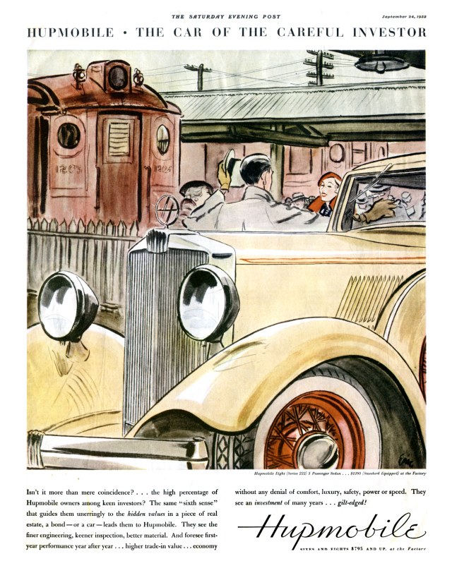 1932 Hupmobile Auto Advertising